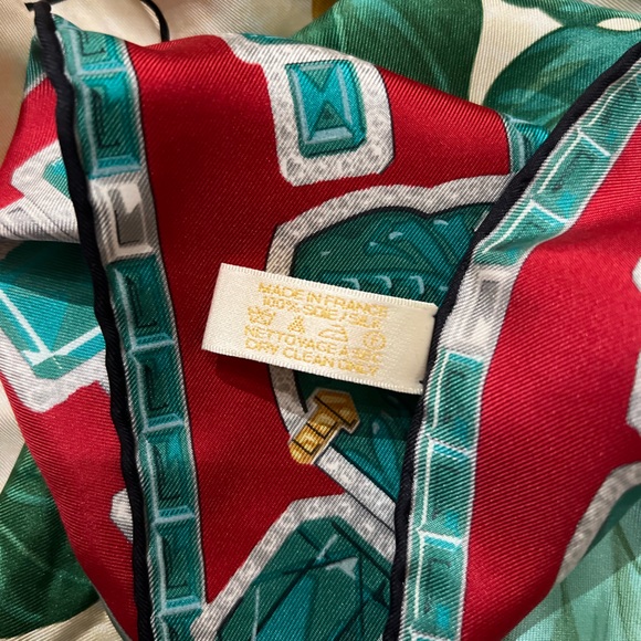 Vintage Cartier 100% Silk Scarf - Picture 7 of 7
